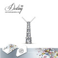 Destiny Jewellery Crystal From Swarovski Transmission Tower Set Pendant and Earrings